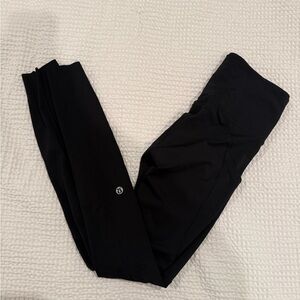 Lululemon fast and free 25” Black Leggings